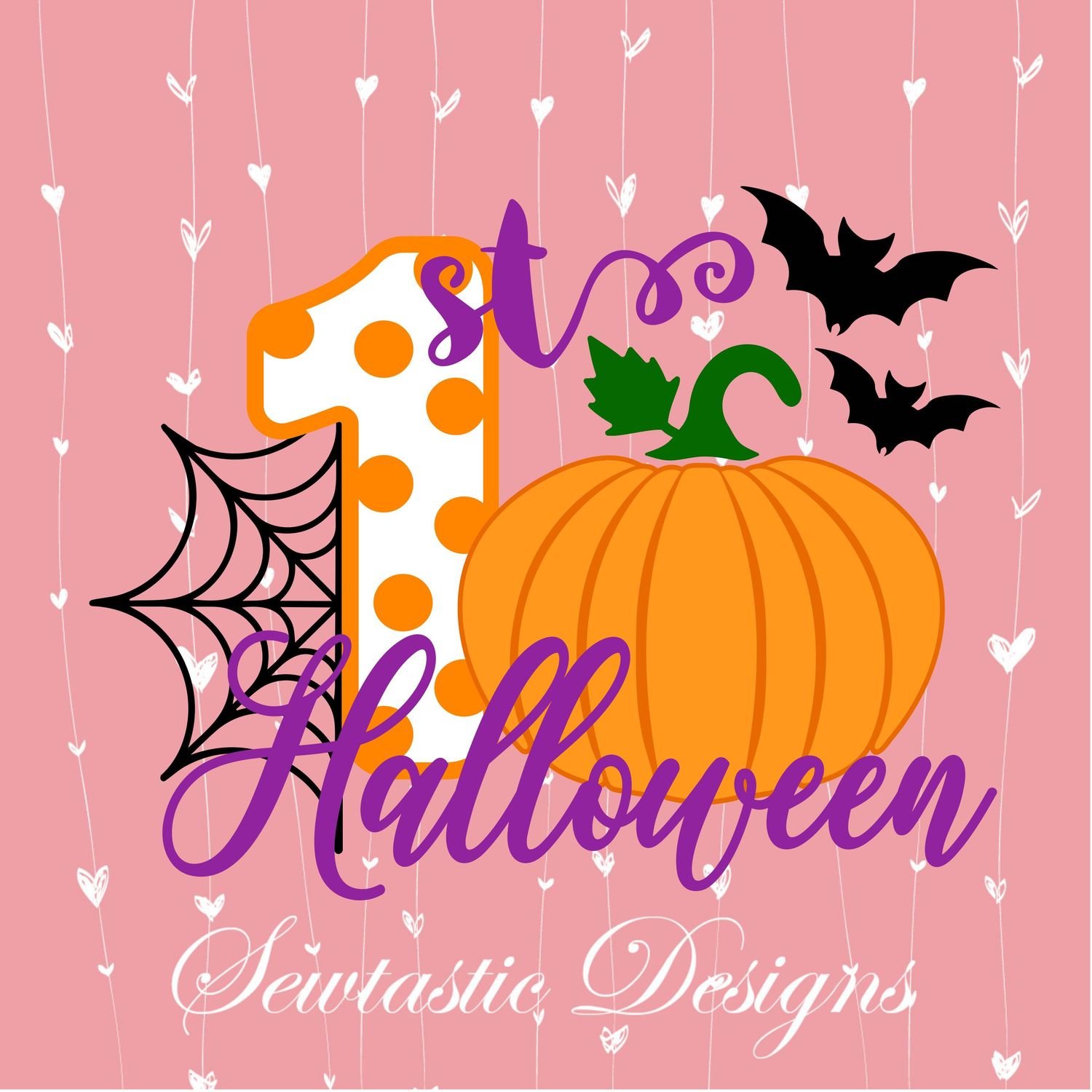 Download First Halloween SVG, Halloween SVG, First SVG, Bats SVG ...
