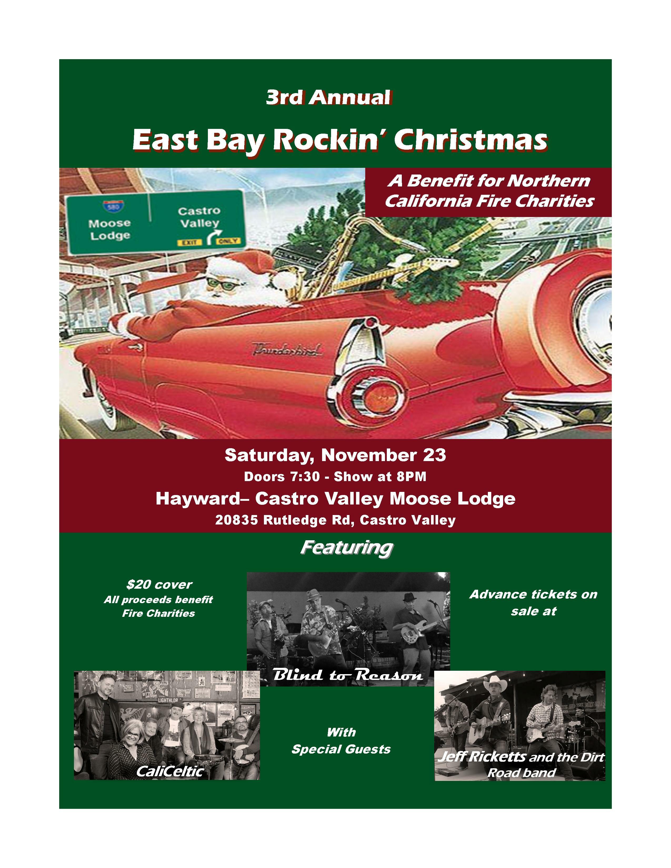 East Bay Rockin' Christmas 2019 Advance Ticket 00002