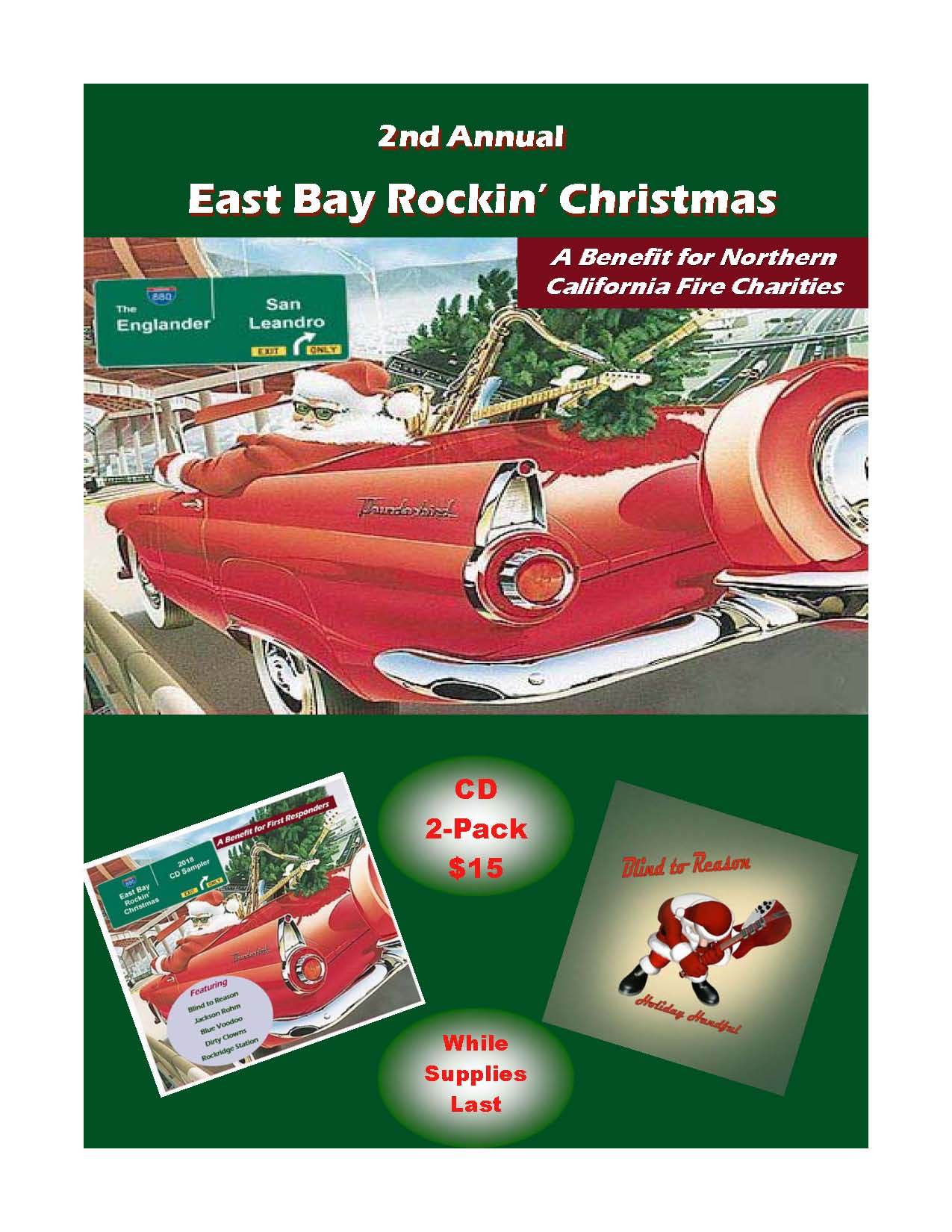 East Bay Rockin Christmas CD 2-Pack 00001