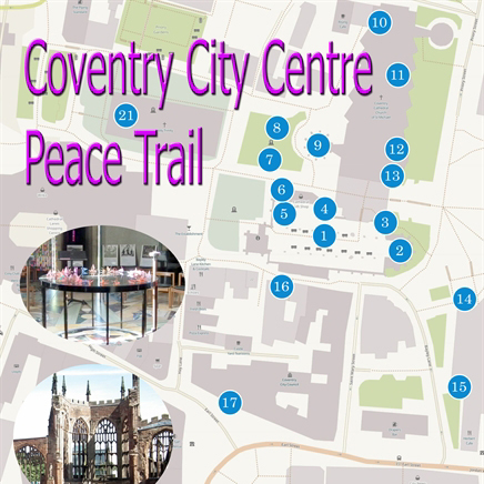 Coventry City Centre Peace Trail 9781871281507