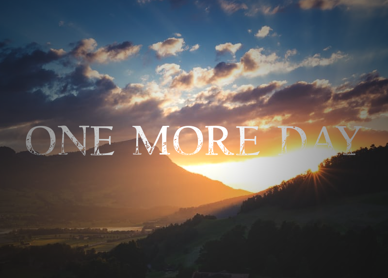 Font License For One More Day