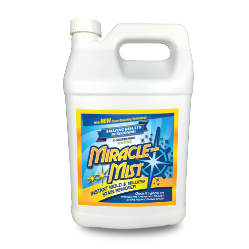 Instant Mold & Mildew Stain Remover 1 Gallon Size MiracleMist