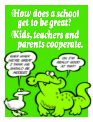 How does a school get to be great? How does a school get to be great?