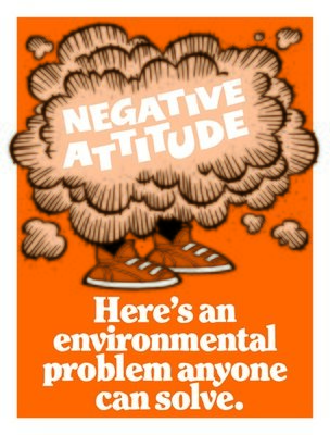 A negative attitude is easy to solve A negative attitude is easy to solve