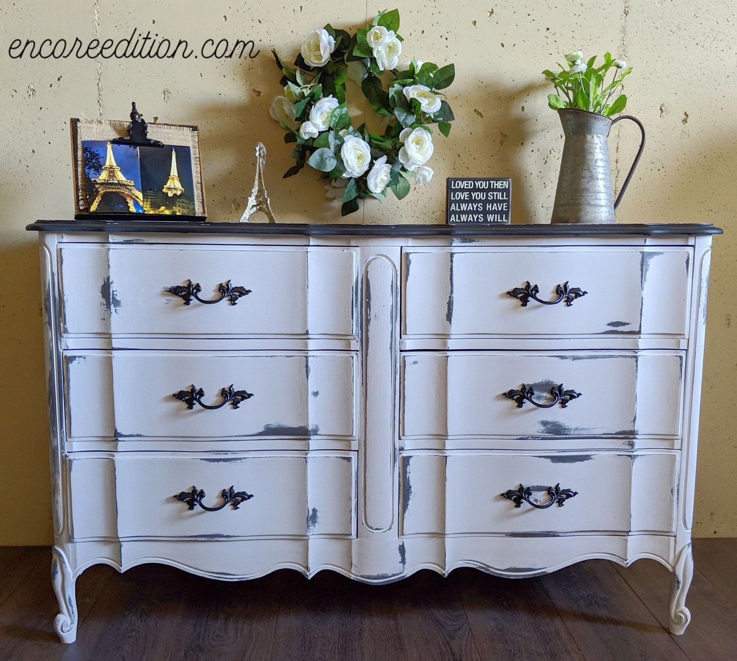 Commissioned Parisian Style French Provincial Dresser