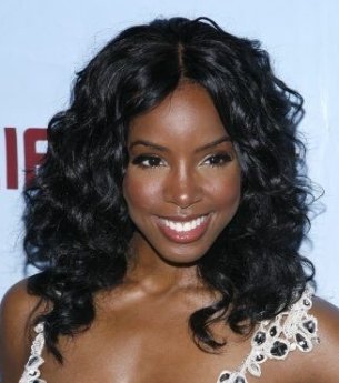 Z Kelly Rowland Inspired Wavy Custom Lace Wig Celebrity Style