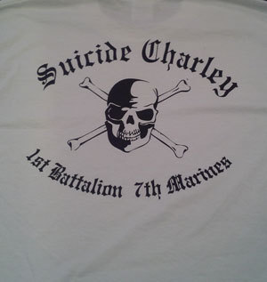 Suicide Charley Long Sleeve T-Shirt X-Large (White) 00016