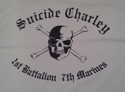 Suicide Charley Short Sleeve T-Shirt Medium (White) 00022
