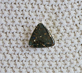 Biomagnetic Research Crystal Catalyst Energy Harmonizer Pendant® - Triangle Shape BRI-030