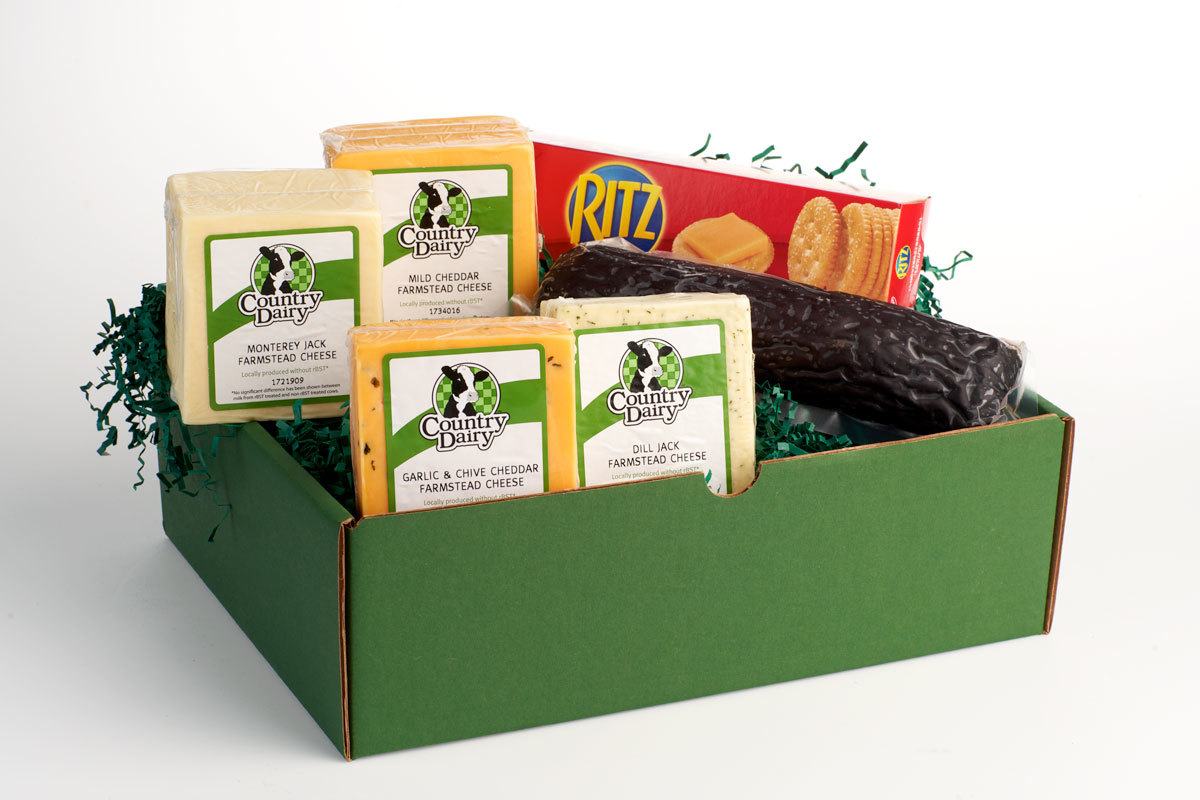 3 lb. Cheese & Sausage Box 00003