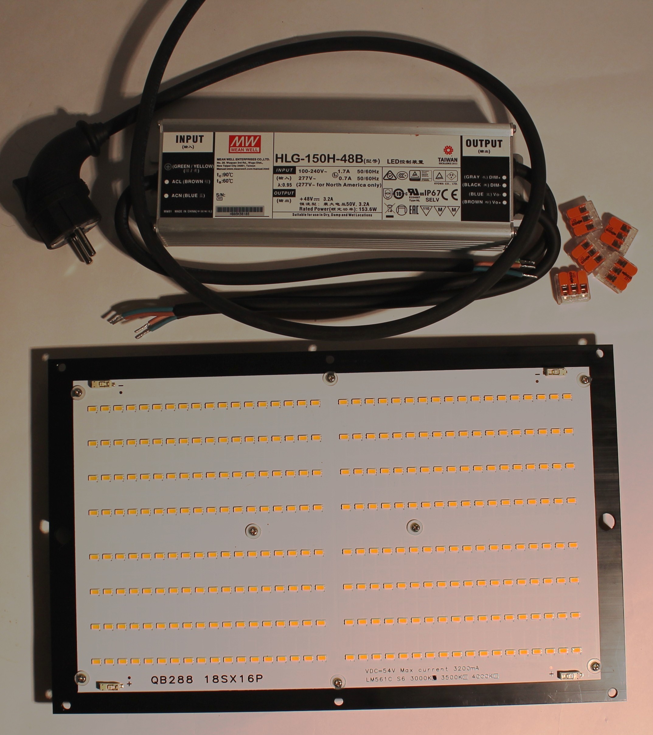 GROW LED лампа Quantum Board 120W QB288 kit