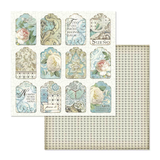 Stamperia Azulejos 12 x 12 Paper Pad