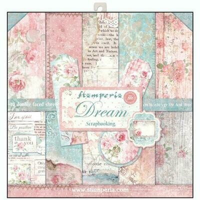 Stamperia Dream - 12 x 12 Paper Pad Stamperia Dream - 12 x 12 Paper Pad