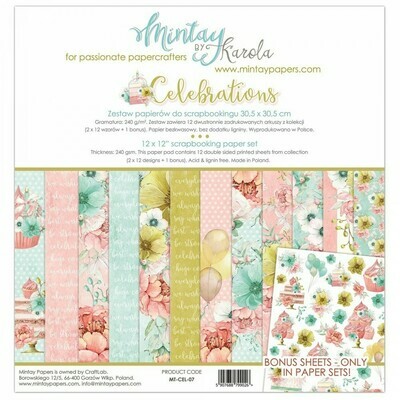 Mintay by Karola - Celebrations - 12 x 12 Collection Pack Mintay by Karola - Celebrations - 12 x 12 Collection Pack