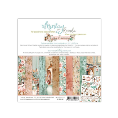 Mintay by Karola - Cozy Evening - 6 x 6 Collection Pack Mintay by Karola - Cozy Evening - 6 x 6 Collection Pack