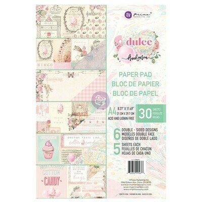 Dulce A4 Paper Pad - Prima Marketing Dulce A4 Paper Pad - Prima Marketing