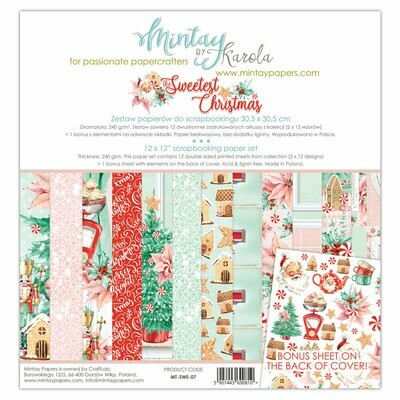 Mintay by Karola - Sweetest Christmas - 12 x 12 Collection Pack Mintay by Karola - Sweetest Christmas - 12 x 12 Collection Pack