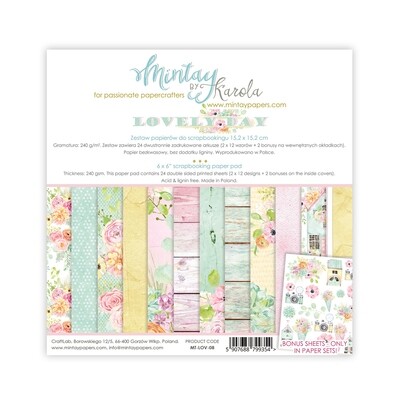 Mintay by Karola - Lovely Day - 6 x 6 Collection Pack Mintay by Karola - Lovely Day - 6 x 6 Collection Pack