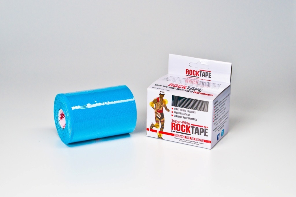 RockTape, 10см х 5м, голубой
