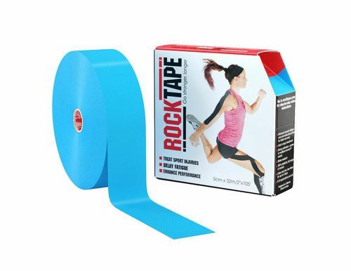 RockTape, 5см x 32м, голубой RCT100-BL-LG