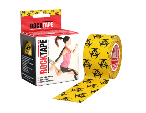 RockTape, 5см х 5м, Biohazard RCT100-BIO-OS
