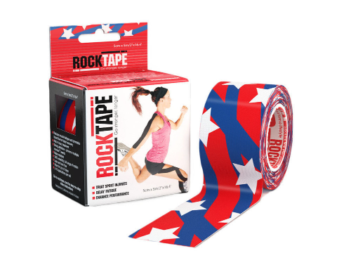 RockTape, 5см х 5м, Stars and Stripes RCT100-SAS-OS