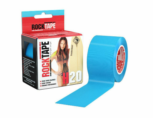RockTape H2O, 5см х 5м, голубой RCT100-BLH2O-OS
