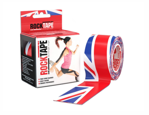 RockTape, H2O, 5см х 5м, британский флаг RCT100-UKH2O-OS