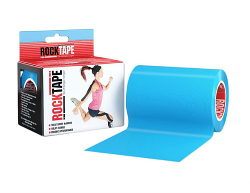 RockTape, 10см х 5м, голубой RCT100-BL-MBD