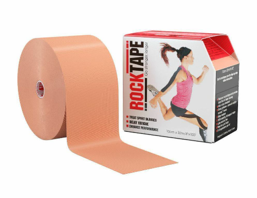 RockTape, 10см x 32м, телесный RCT100-BG-BD