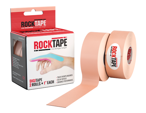 RockTape, 2,5см х 5м, телесный, 2шт. RCT100-BG-DT