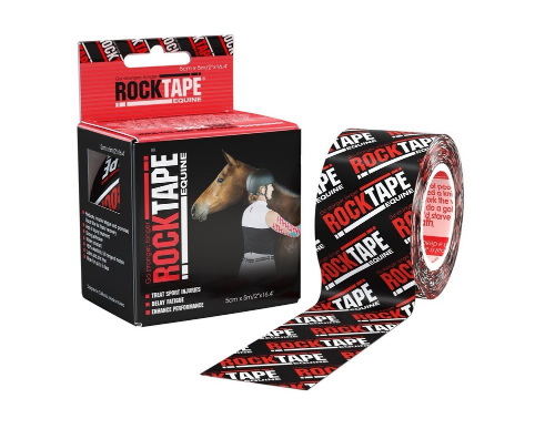 RockTape, Equine, 5см x 5м, логотип (для лошадей) RCT100R-LG-EQOS