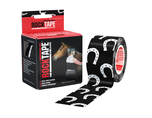 RockTape, Equine, 5см x 5м, подкова (для лошадей) RCT100R-HS-EQOS