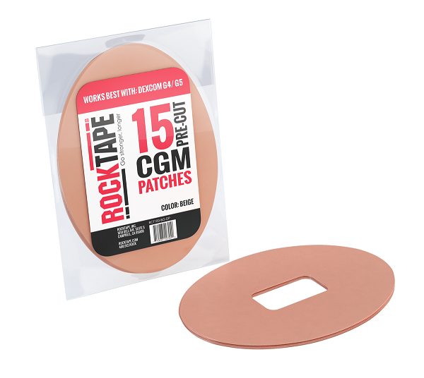 Patch для крепления глюкометра, Beige RCT100-BG-DP
