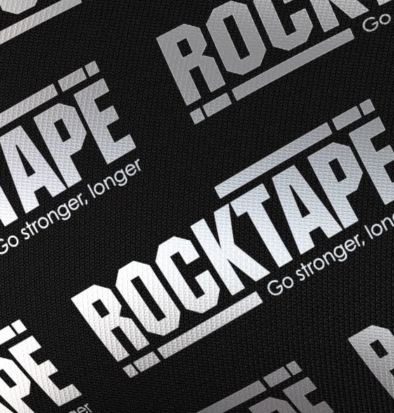 RockTape, 5см х 5м, Silver Logo
