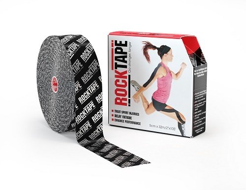 RockTape, 5см x 32м, Silver Logo RCT100-SLLG-LG