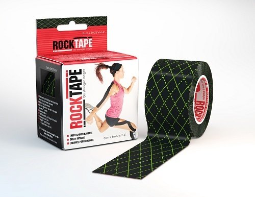 RockTape, 5см х 5м, Black Argyle RCT100-BKARG-OS