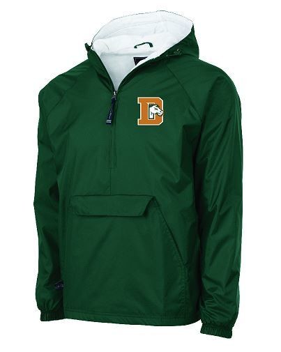 Charles River 1/2 Zip Lined Rain Pullover