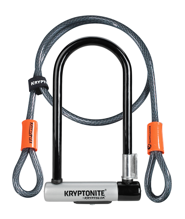 LOCKS . BICYCLE / NEW-U - KRYPTOLOK STANDARD WITH FLEX 00015
