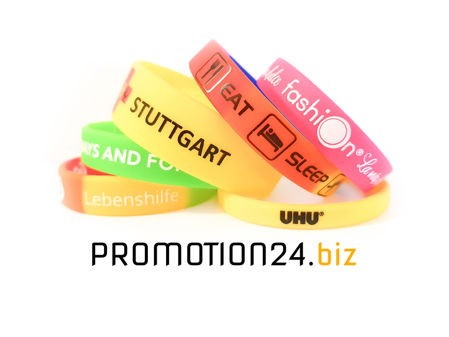 Silikonarmbänder, bedruckt SK10105