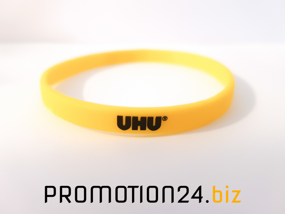 Silikonarmbänder, bedruckt