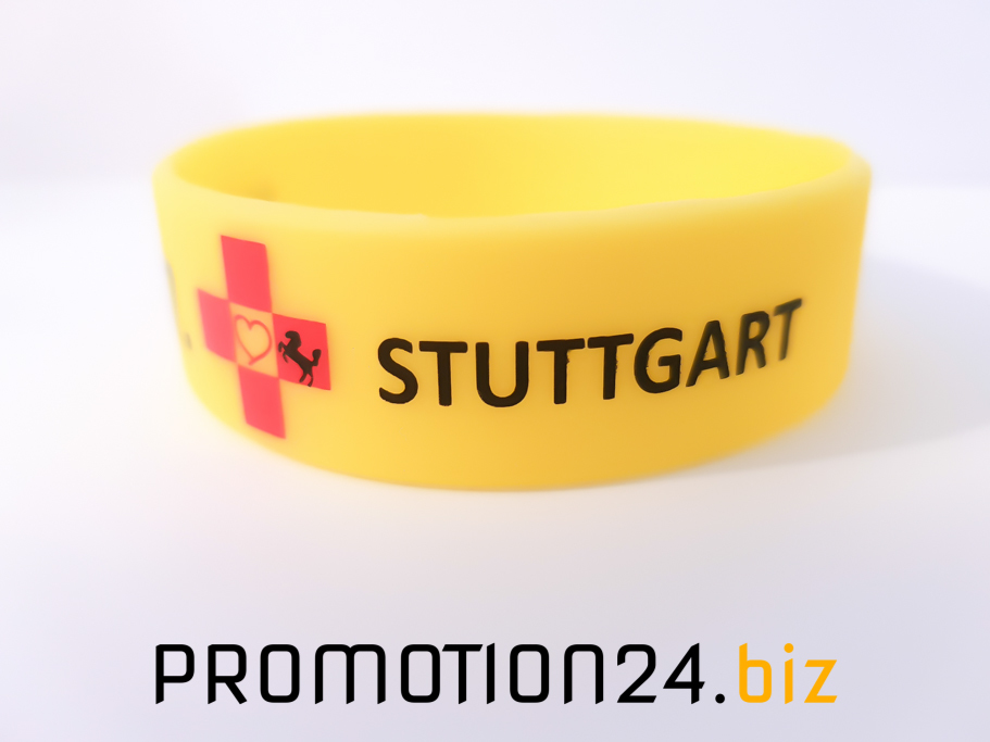Silikonarmbänder, bedruckt