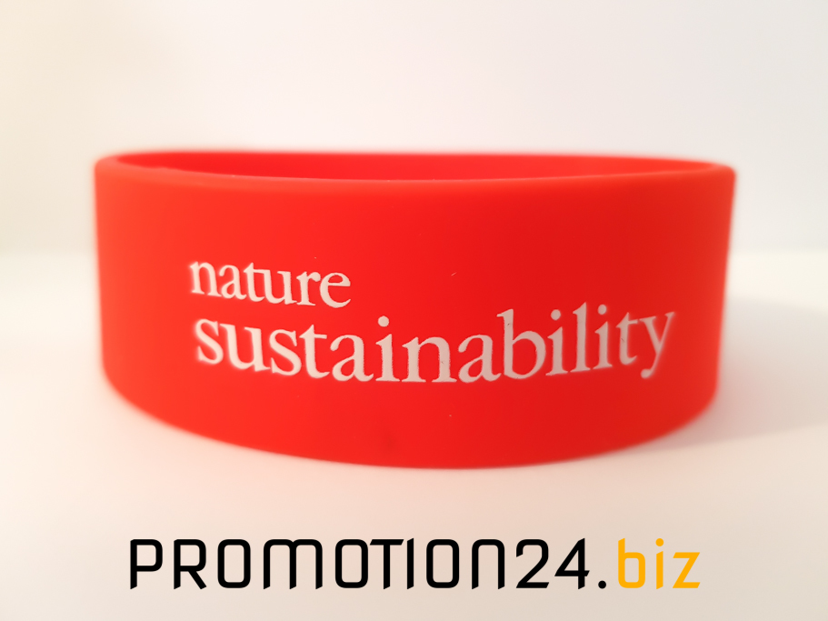 Silikonarmbänder, bedruckt