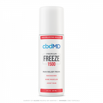 CBD Freeze Roller - 1500 mg - 3 oz CBD Freeze Roller - 1500 mg - 3 oz