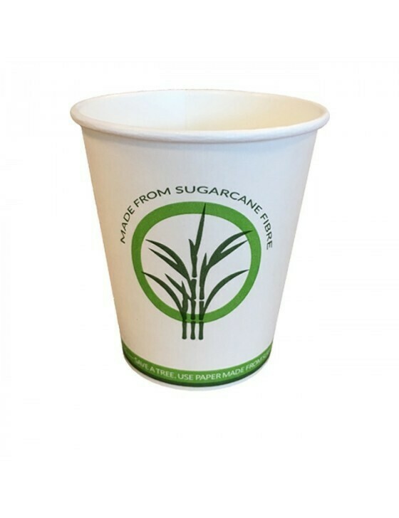 Bagasse / PLA kahvikuppi 12oz / 360ml / 90mm Ø Pakattu 50 kappaletta kohti Bagasse / PLA kahvikuppi 12oz / 360ml / 90mm Ø Pakattu 50 kappaletta kohti
