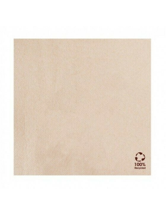 Servet gerecycled/ongebleekt 33x33cm ¼ vouw DP
Verpakt per 1200 stuk Servet gerecycled/ongebleekt 33x33cm ¼ vouw DP
Verpakt per 1200 stuk