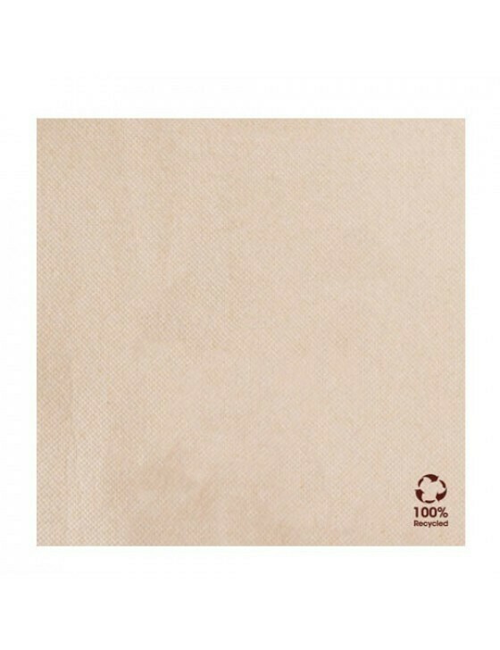 Servet gerecycled/ongebleekt 39x39cm ¼ vouw DP
Verpakt per 1200 stuk Servet gerecycled/ongebleekt 39x39cm ¼ vouw DP
Verpakt per 1200 stuk