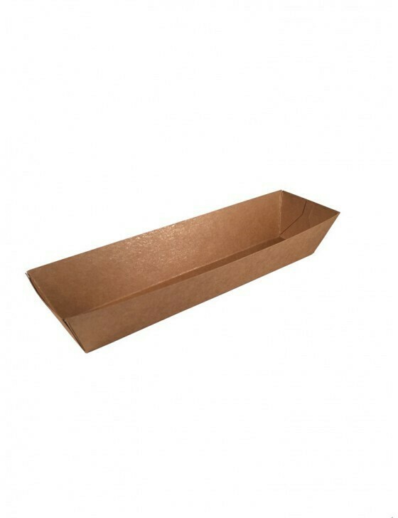 FSC® kraft/PLA coated snackbakje 180x35x35mm A16
Verpakt per 100 stuks FSC® kraft/PLA coated snackbakje 180x35x35mm A16
Verpakt per 100 stuks