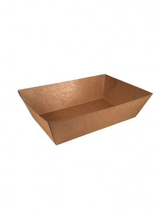 FSC® kraft/PLA coated snackbakje 167x100x53mm A50
Verpakt per 1000 stuks FSC® kraft/PLA coated snackbakje 167x100x53mm A50
Verpakt per 1000 stuks