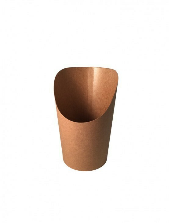 FSC® kraft/PLA coated scoop cup 60mm Ø x 118mm
Verpakt per 50 stuks FSC® kraft/PLA coated scoop cup 60mm Ø x 118mm
Verpakt per 50 stuks